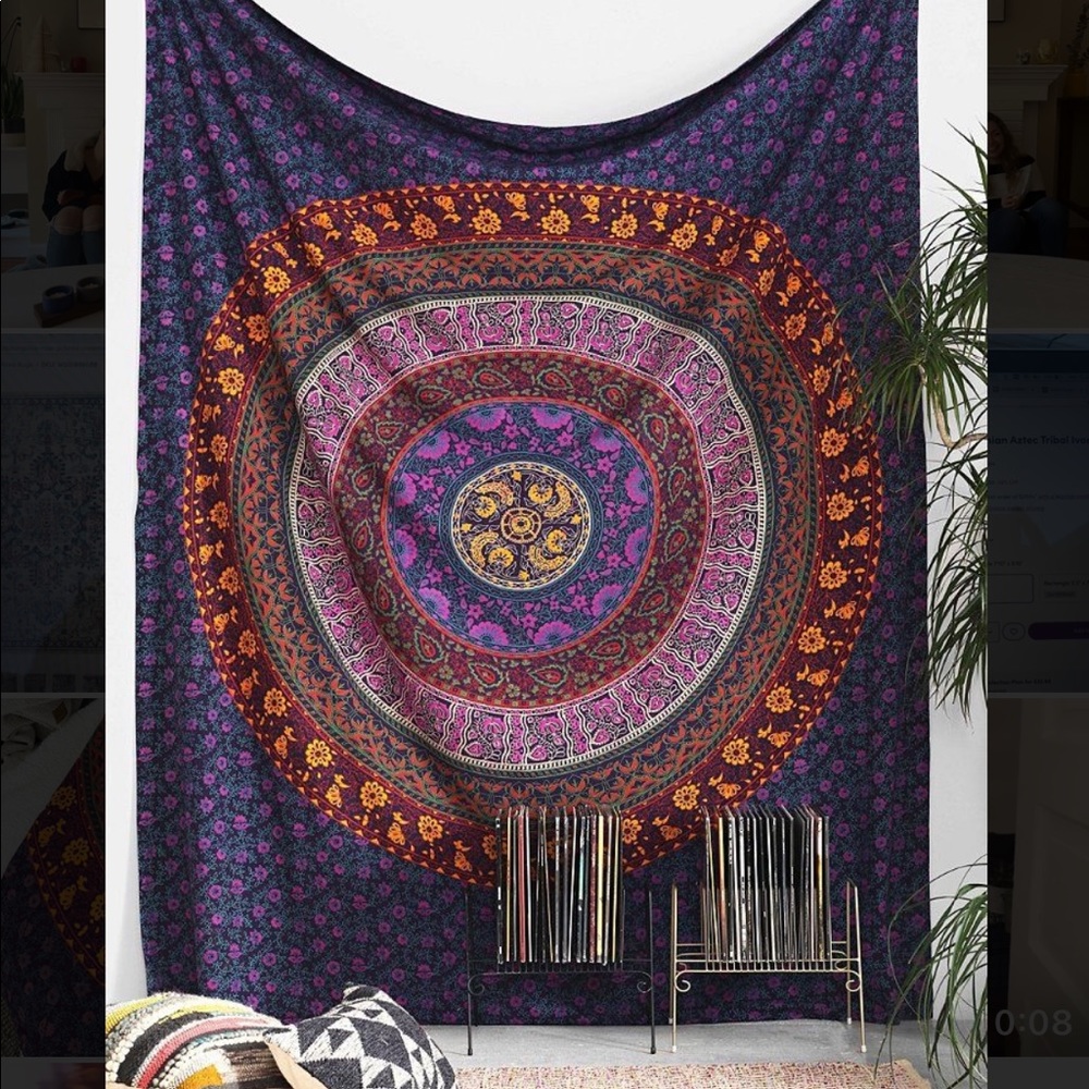 Perfect condition medallion tapestry
